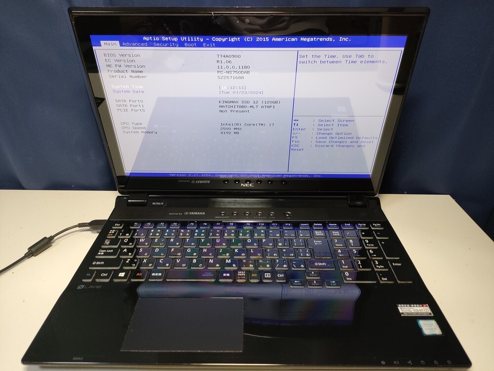 ジャンク現状BIOS起動済 ファクトリコンピュータ NEC FC98-NX FC ジャンク現状BIOS起動済 ファクトリコンピュータ NEC FC98-NX FC