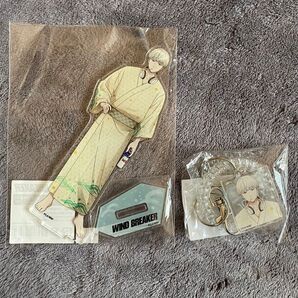 WINDBREAKER アクリルフィギュアスタンド ロッカーキー風キーホルダー 梶蓮