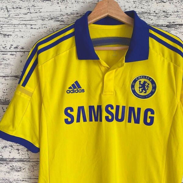 adidas 14/15 CHELSEA FC ユニフォーム ワンポイントロゴ刺繍 エンブレムロゴ SAMSUMG