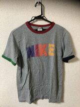 ナイキトリムレインボーTシャツ　検)グレー_画像1