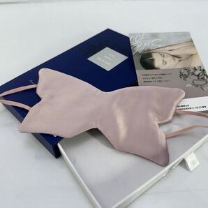 上級睡眠健康指導士 加賀三枝が監修! シルク100% アイマスク おしゃれなバタフライ型(#514-001