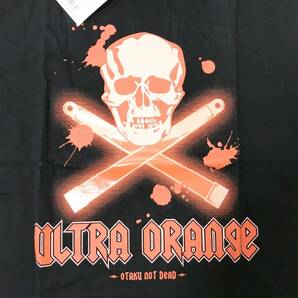 二次元 COSPA/OTAKU NOT DEAD/ULTRA ORANGE Tシャツ◆日本製・メンズLサイズの画像2