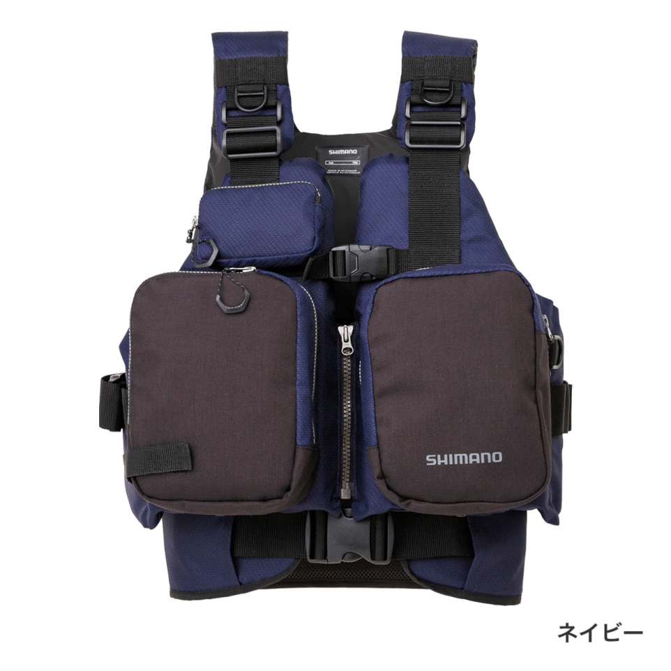 未使用SHIMANO 迷彩柄 ライフジャケット フリーサイズ