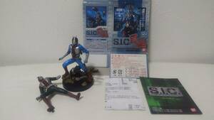  Takumi soul VOL.3 Kamen Rider V3 blue li paint normal color total 2 body foundation 1 piece Mini pamphlet assembly instructions out box attaching S.I.C figure 
