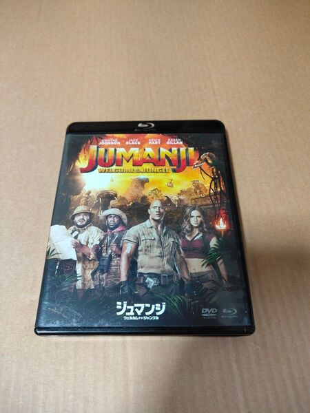 「ジュマンジ ウェルカム・トゥ・ジャングル」セル版 中古Blu-ray+DVD