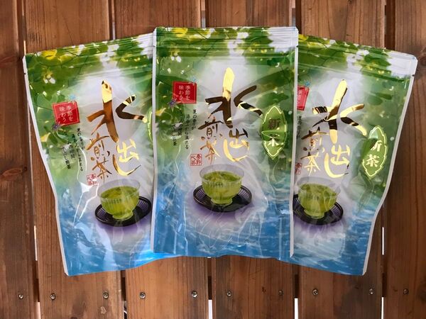 送料無料 静岡産 2025年産新茶 水出し煎茶 10g×10パック×3袋 カテキン 血糖値ダイエット !濃い水出し煎茶!新茶