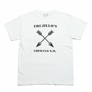 新品 Trujillo's トゥルフィリオス クロスアロー チマヨ CrossArrow Tシャツ WH M