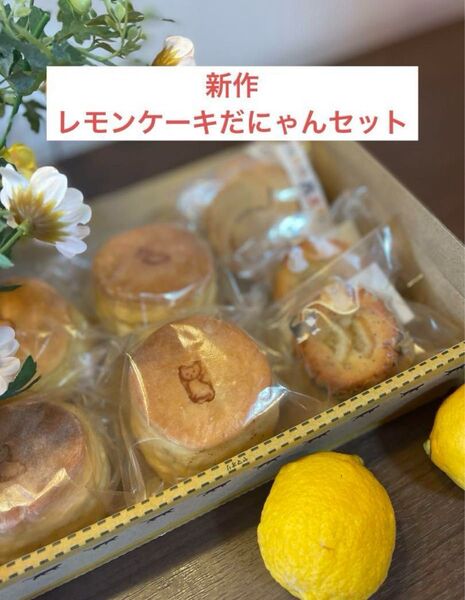 【即購入大歓迎】レモンケーキだにゃーんセット