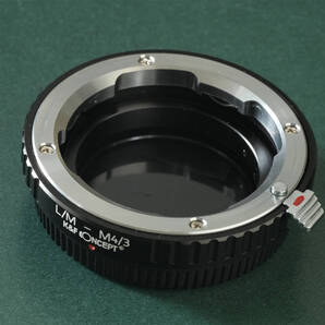 K&F Concept 『KF-LMM43』 マウントアダプター(ライカMマウントレンズ → マイクロフォーサーズマウント変換)