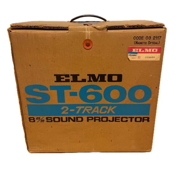 ELMO 映写機 ST−600 2トラックサウンド 2-TRACK 昭和レトロ 当時物