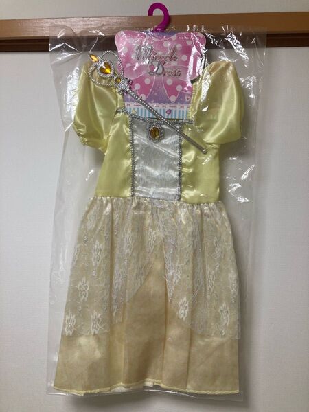 ★ 新品 ミラクルドレス シャンパンゴールド 100 〜 110 ハロウィン ★