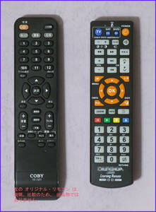 COBY LEDDTV3226J用 代替 (学習リモコン) 新品 / コビー・ニューヨーク 液晶テレビ 3C85W-j11＠