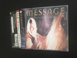 MESSAGE [メッセージ] 2000年 『OUTSIDE LOOKING IN』 日本盤帯付きCD ディーン・ファザーノ