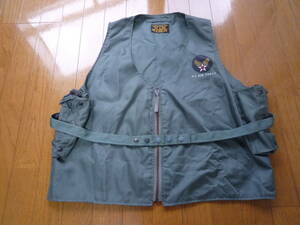 ☆希少ヴィンテージ 着用感少 米軍実物品☆1960年代推定 LADY MAC CORSET社 USAF E-1 ラジオベスト