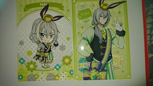 【送料込】アイナナ Re:vale 千 2枚セット rabbits ホログラムポストカードコレクション MOVIC リバーレ 1000 ゆき ユキ yuki