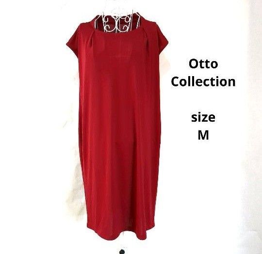 Otto Collection オットー ロングワンピース 膝丈ワンピース ワンピース 半袖