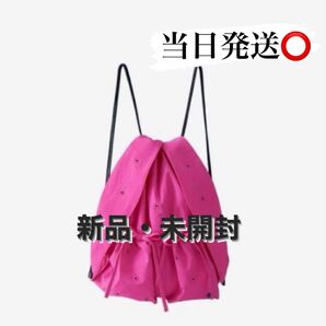 newjeans coller ラビット ストリング バッグ ピンク