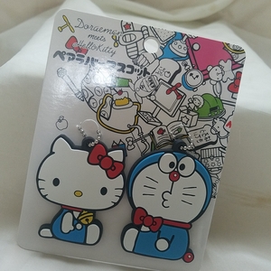  unused * Doraemon meets Kitty / pair Raver mascot 