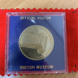 大英博物館 公式訪問者 コイン 未開封