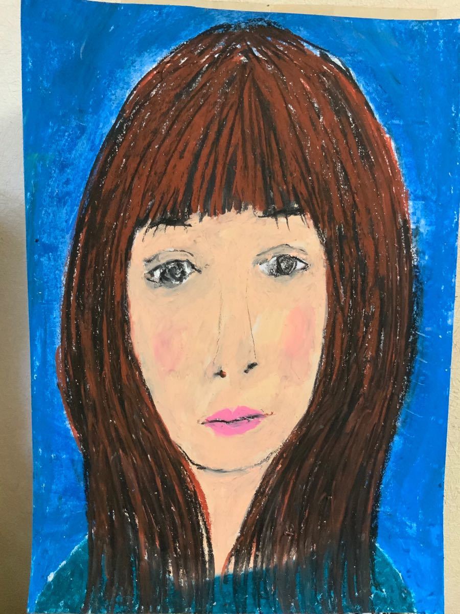 Художник hiro C, оригинальная милая девушка, произведение искусства, Рисование, Рисунок пастелью, Рисунок карандашом