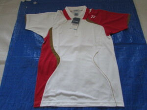 新品 ヨネックス 半袖 ポロシャツ 未使用 タグ付き きれい YONEX 10142 ホワイト サイズS テニス バドミントン 7020円