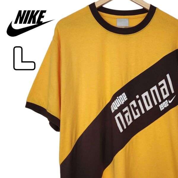 00s NIKE ナイキ リンガーTシャツ 古着 L