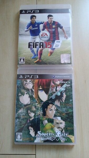 ps3 シュタインズゲート 線形拘束のフェノグラム FIFA15セット
