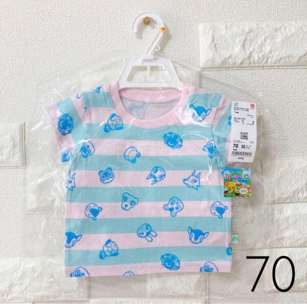 UNIQLO あつまれ どうぶつの森 UT グラフィックTシャツ(半袖)70