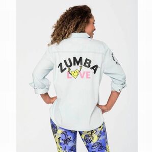 【正規品・新品】X Sサイズ★ZUMBA・ズンバ★Love Button Down