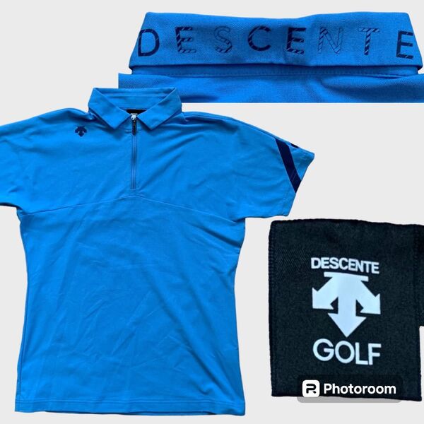 【14日迄2980→2500】DESCENTE GOLF ポロシャツ