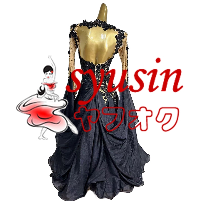 ★新品★ 社交ダンス衣装 レディース用社交ダンス衣装 モダン競技試合ドレス デモパーティ用高級品スタンダードドレス セミオーダー 1140 ★新品★ 社交ダンス衣装 レディース用社交ダンス衣装 モダン競技試合ドレス デモパーティ用高級品スタンダードドレス セミオーダー 1140