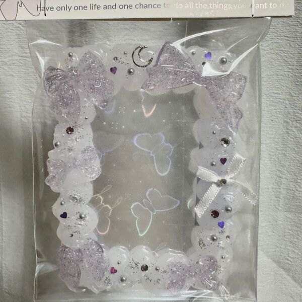 translucent whip lavender トレカケース