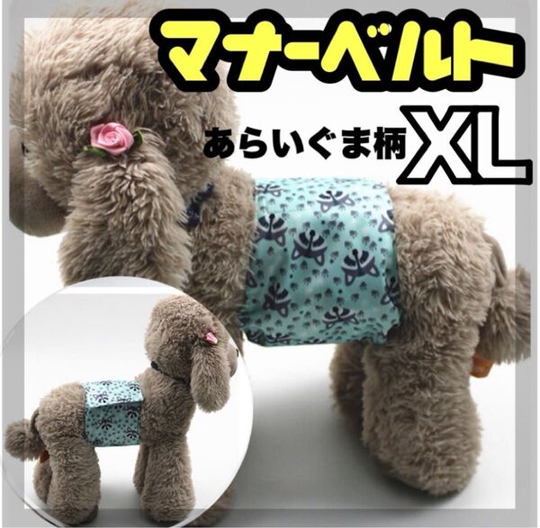 あらいぐま XL マナーベルト マナーバンド マナーウェア 犬の服 猫服 オス マナーパンツ