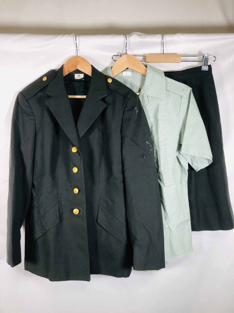 VINTAGE 1940's US ARMY WOOL SHIRTS ウールシャツ パッチ付き