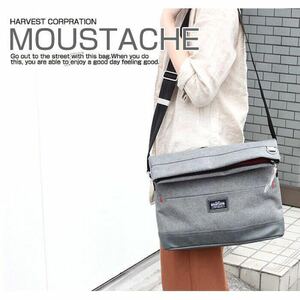 ☆ 最安値 ショルダーバッグ 斜めがけ 人気 ブランド A4 軽量 旅行 大容量 送料無料 ムスタッシュ MOUSTACHE VUV 4601 ブラウン ☆