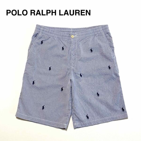 POLO RALPH LAUREN embroidered logo easy short pants ハーフパンツ ポロ