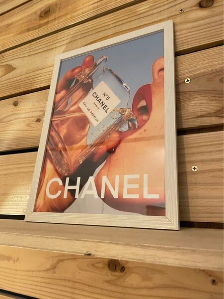 アートフレーム 壁掛け アメリカン CHANEL オマージュ