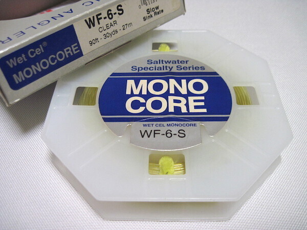 ●WF-6-S《SA》Wet Cel MONOCORE タイプ1 クリアー【WF6S】ウエットセルモノコア_スローシンキングフライライン 3M Scientific Anglers
