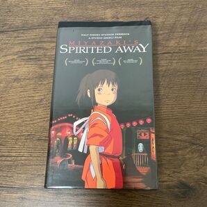 英語版 スタジオジブリ 千と千尋の神隠し VHS ビデオテープ 動作確認済み