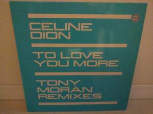 ■CELINE DION / TO LOVE YOU MORE アナログ