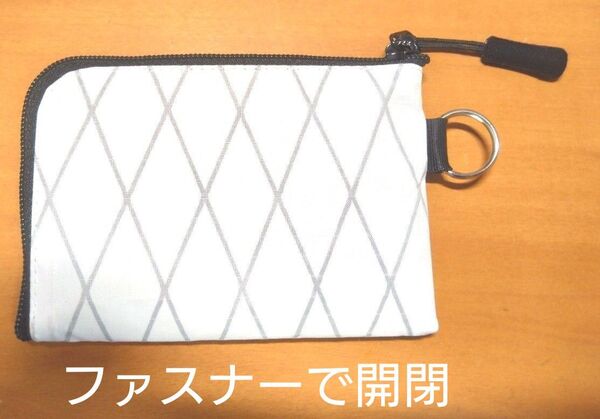 超軽量 X-PAC 小型ウォレット L型 ファスナー開閉