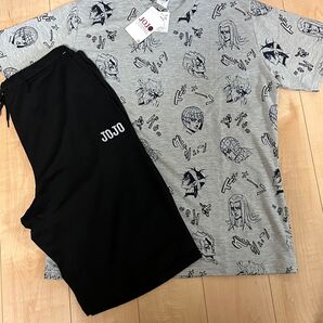 ジョジョの奇妙な冒険 黄金の嵐 ルームウェア パジャマ 上下セット 新品未使用