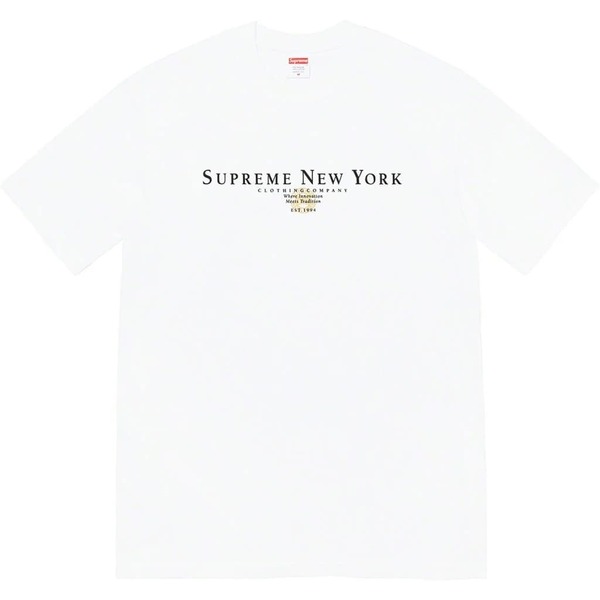 Lサイズ Supreme Tradition Tee Dusty White 22FW シュプリーム トラディション Tシャツ ホワイト