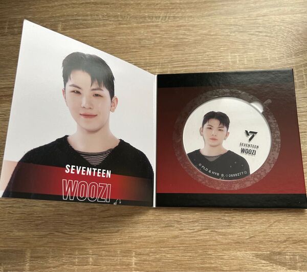 SEVENTEEN セブンティーン セブチ SVTアクリルコースターディスプレイ ウジ WOOZI