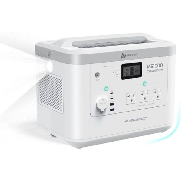 最終価格!ポータブル電源 1000Wh MS1000 AlphaESS アウトドア 家庭用蓄電池 大容量 キャンプ用品 災害