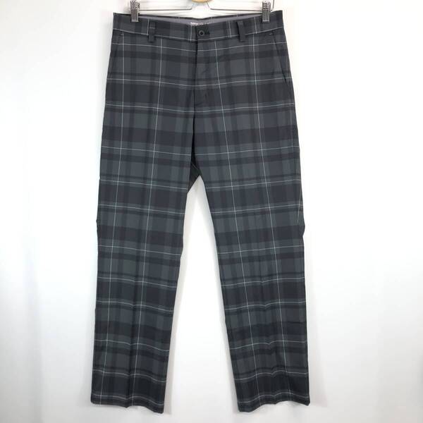 ナイキゴルフ NIKE GOLF ナイロンゴルフパンツ チェック柄 W32 485724