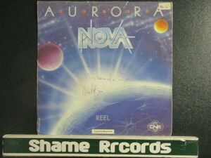 Nova ： Aurora 7'' / 45s ★ Euro カルト Disco Boogie ☆ c/w Reel // シングル盤 / EP / 5点で送料無料