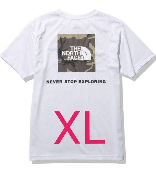 THE NORTH FACE ノースフェイス ヌプシ ショートスリーブ SQUARE CAMOFLUGE Tシャツ XLサイズ