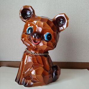 熊?の貯金箱 昭和レトロ 昭和レトロ