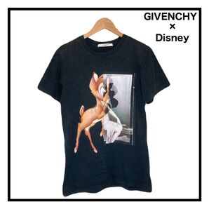 希少 GIVENCHY×DisneyコラボTシャツ 半袖 ブラック ポルトガル製